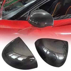 FIt McLaren MP4-12C 720S 540C 570S 650S Carbon Fiber Rearview mirror housing Cap - Picture 1 of 11