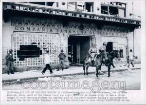 1964 National Guardsmen Power & Light Building Panama City Panama Press Photo - Picture 1 of 2