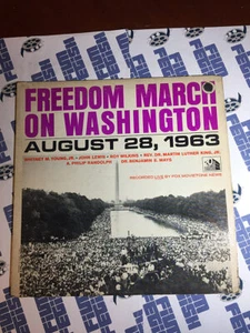 Freedom March On Washington August 28, 1963 LP 1963 20th Century Fox TFM-3110 - Picture 1 of 4