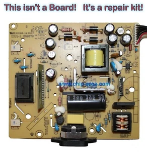 Repair Kit Capacitors For DELL E1910F Monitor LCD Power Supply ILPI-166 Rev.B - Picture 1 of 1