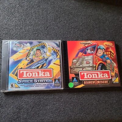 New Tonka Space Station and TONKA Search and Rescue PC CD Rom Homeschool Games - Image 1 of 4