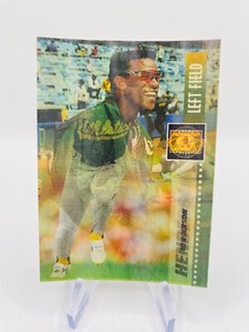 1995 Pinnacle Sport Flix- Ricky Henderson #4- Oakland Athletics
