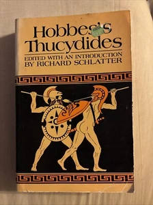 Thomas Hobbes / Hobbes's Thucydides 1st Printing 1975 Edited By Schlatter - Bild 1 von 16