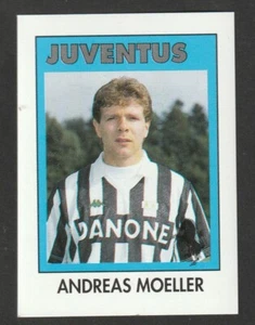 FIGURINA CALCIATORI CALCIO FLASH 93 1992-93 JUVENTUS N.155 MOELLER - Foto 1 di 1