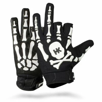 Guantes protectores blancos HK Army Paintball medio sin dedos completos - grandes L Foto 1 de 3
