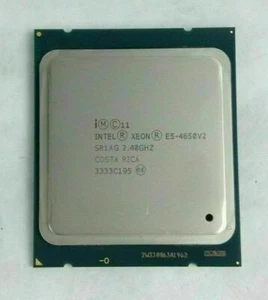 Intel Xeon E5-4650 V2 E5-4650V2 10 Core 2.4GHz LGA2011 Processor - Picture 1 of 2