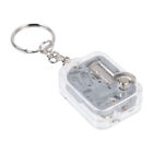  Acryl Spieluhr Mini Schlüsselanhänger Tasche Schlüsselanhänger Anhänger Charms