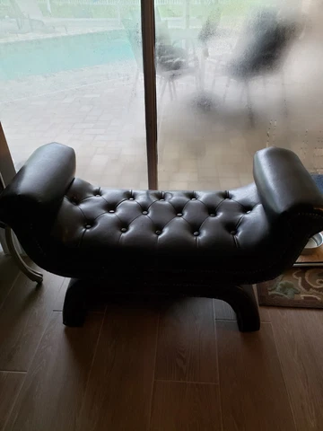 LEATHER SETTEE Cover