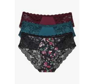 JoySpun Womens Lace Hipster Panties Size XS 0-2, NWT 3 pack - Picture 1 of 3