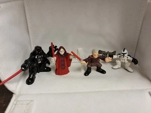 Hasbro Star Wars Galactic Heroes Sith Figure Bundle Count Dooku Clone Trooper - Picture 1 of 3