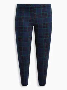 Torrid Full-Length Edgy Peacoat Plaid High Rise Premium Legging Multi 6X #41438 - Picture 1 of 4