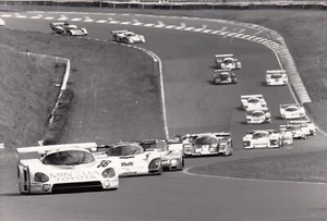 FOTO DE PRENSA TOMS TOYOTA 87C FUJI 1000KM 1987 GRUPO C WSPC PERÍODO ORIGINAL DPPI - Imagen 1 de 2