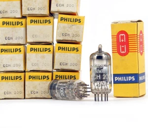 ONE ECH200/6V9 PHILIPS NOS GERMANY Tube Röhre Tubes TSF  Valvola 진공관 真空管 Valve  - Picture 1 of 2