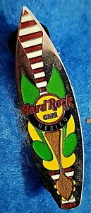 CIUDAD DE MÉXICO TABLA DE SURF PLATEADA SERIE 2006 NOTAS MUSICALES VERDES PIN Hard Rock Café - Imagen 1 de 1