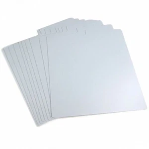 White LP Vinyl 12" inch Singles Plastic Dividers Organizers Strong HQ New LOT - Picture 1 of 8