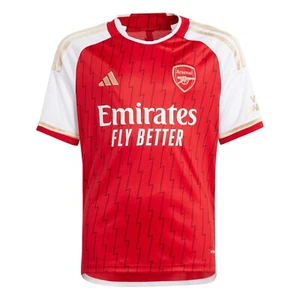 adidas Kids Arsenal Home Shirt 2023 2024 Juniors Domestic - Picture 1 of 5