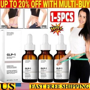 GLP-1 Pérdida de Peso Quemador de Grasa Gotas Suplemento Dietético Gotas Adelgazantes 30 ml EE. UU. - Imagen 1 de 20