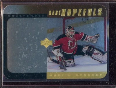 1996/97 Upper Deck Gold Hart Hopefuls Martin Brodeur #HH10 /100 - Image 1 of 2