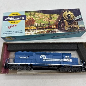 Athearn HO SD40-2 Lokbausatz, Conrail #3439 blau Lokomotive Lok Zug - Bild 1 von 13