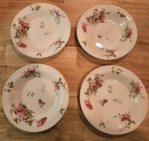 LIMOGES CANDLE LIGHT CANTERBURY-SALAD PLATES 8 in. Set Of 4 - Picture 1 of 4