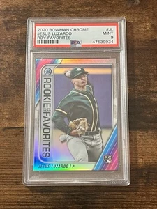JESUS LUZARDO 2020 Bowman Chrome RC! PSA MINT 9 MT ROY Faves! PHILLIES! - Picture 1 of 2