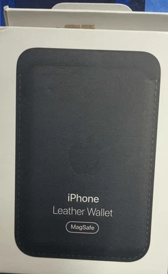 Genuine Apple iPhone Leather Wallet Black with MagSafe And Find My Wallet - Image 1 of 3
