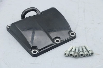 Harley Road King 2018 transmisión cubierta superior negro brillante #3922 Foto 1 de 4