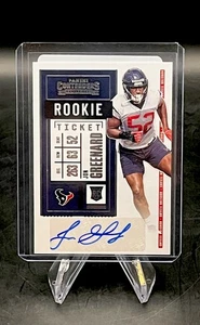 Johnathon Greenard 2020 Contenders #245 Auto Rookie Ticket RC NFL Football Card! - Picture 1 of 2
