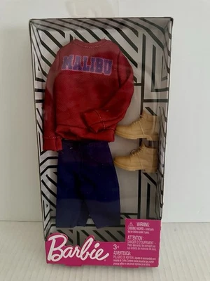 Modern Ken Doll Fashion Pack Malibu Shirt Pants Boots 2018 New - Image 1 of 4