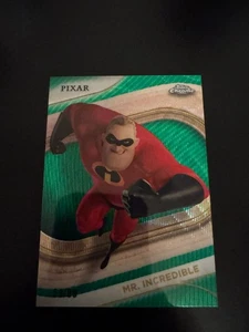 Topps Chrome Disney Mr. 2025 Increíble refractor de onda verde #59/99 - Imagen 1 de 2