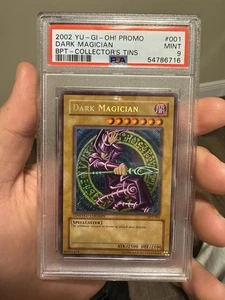 2002 Yu-Gi-Oh Collector Tins Dark Magician # BPT-001 Secret Rare 💎PSA 9 Mint💎 - Picture 1 of 2