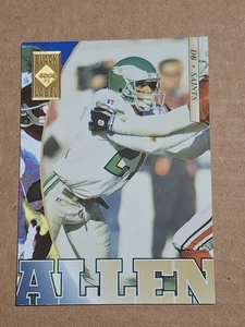 1995 ERIC ALLEN COLLECTORS EDGE BLACK LABEL NFL CARD #135 PHILADELPHIA EAGLES  - Bild 1 von 2
