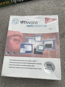 RARO SELLADO VMWARE Workstation 3.0 Linux Academic Software De Colección 2001 - Imagen 1 de 5
