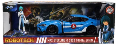 Robotech - 2020 Toyota Supra with Max 1:24 Scale Set  [JAD33676] Foto 1 de 4
