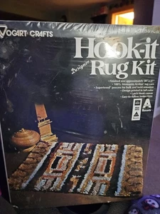Versiegelt Vogart Hook It Teppich Kit Stil #4317 Mosaik Vintage Riegel süß! - Bild 1 von 3