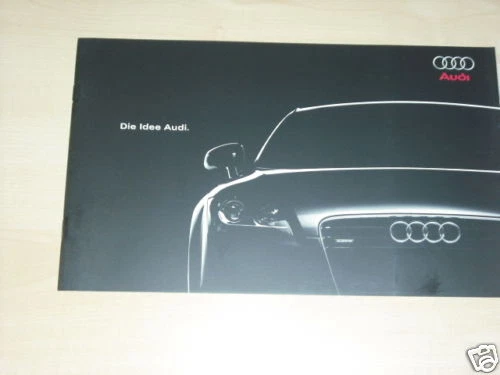 12598) Audi - The Idea Audi - Brochure 2007 - Image 1 of 1