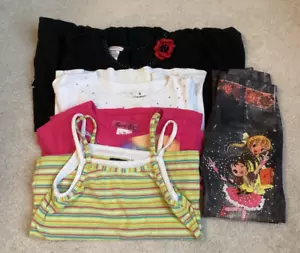 Girls LOT shirt shorts Bonnie Jeans assorted brand Size 6 children's smoke free - Picture 1 of 10