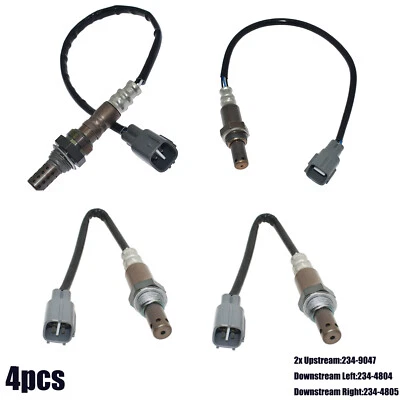 4x Oxygen O2 Sensors Up/Downstream For 2003-2004 Toyota 4Runner 4.0L - Image 1 of 4