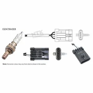 NTK OZA739-EE8 Oxygen Sensor 4 Wire 350mm Cable - Check App Below - Picture 1 of 3