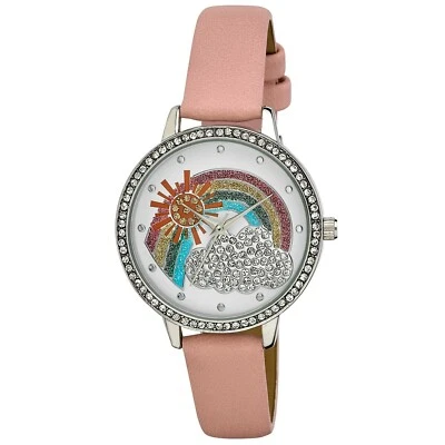 Vernier Womens Crystal 32mm Bezel "New Beginnings" Rainbow Watch - Image 1 of 3