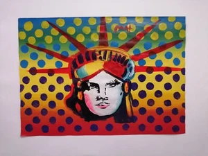 Peter Max acrylic - Picture 1 of 2