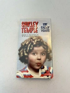 VINTAGE FACTORY SEALED SHIRLEY TEMPLE VHS TAPE MOVIE THE EARLY YEARS - Picture 1 of 4