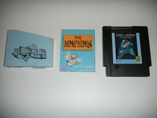 AUTHENTIC!  King of Kings GAME & MANUAL ONLY  - NINTENDO NES  71a
