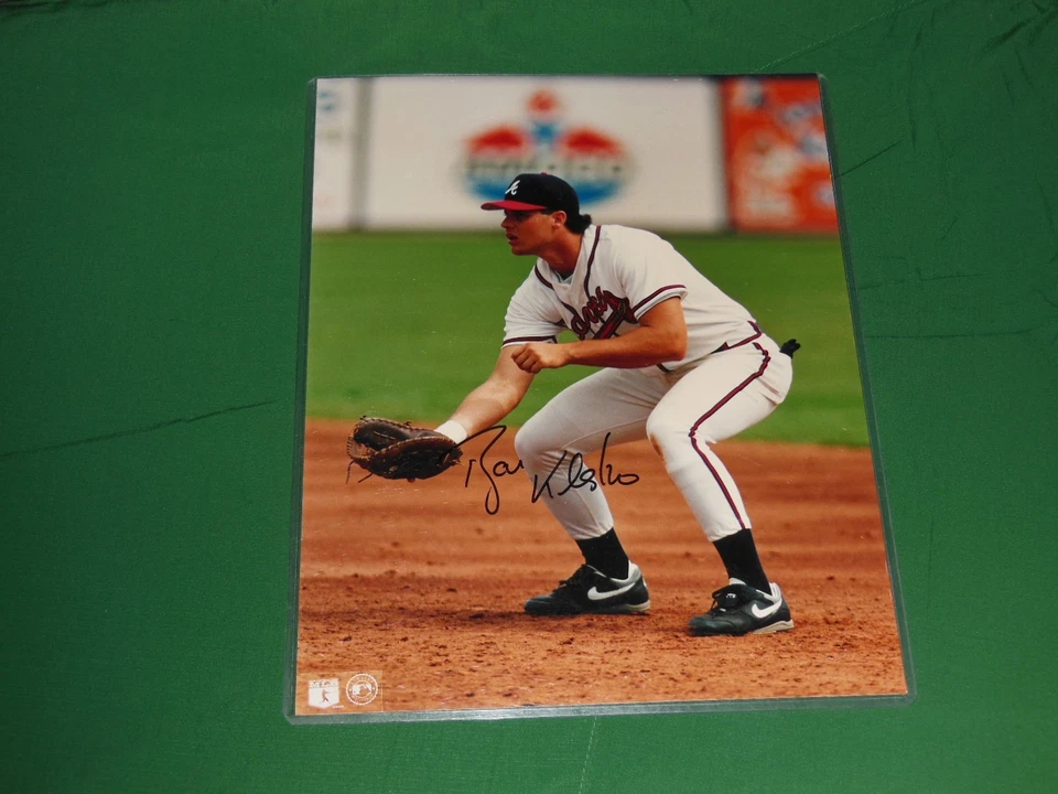 Foto autografiada de 8x10 de Ryan Klesko  Foto 1 de 1