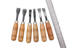 6 pcs Guitar Violin Making Tools Knife New Luthier Tools Chisel High Quality - Picture 1 of 5