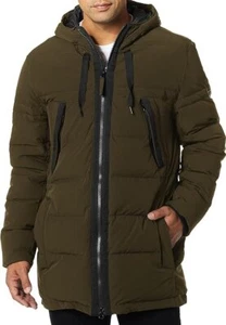 Marc New York by Andrew Marc mens Holden Hooded Parka Jacket - Picture 1 of 5