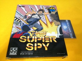 Neo Geo SNK   THE SUPER SPY CARTON VERSION SUPER RARE  Neogeo  AES SNK