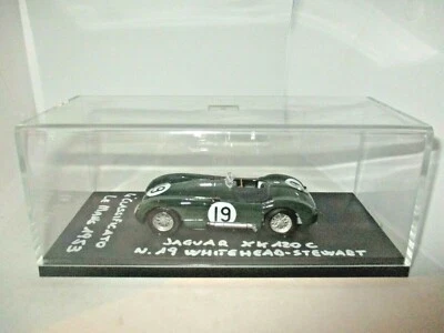 JAGUAR XK 120C #19 WHITEHEAD-STEWART LE MANS 1953 BRUMM R358C SCALA 1:43 - Immagine 1 di 2