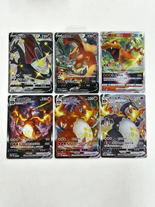 Pokemon set 6 carte S-Chinese Charizard - Foto 1 di 15