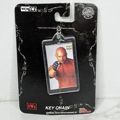 De Colección Nuevo Llavero Goldberg WCW Lucha Libre WWE Luchador Carreras Campeones Foto 1 de 4